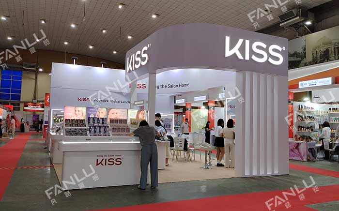 越南美容展KISS展台搭建